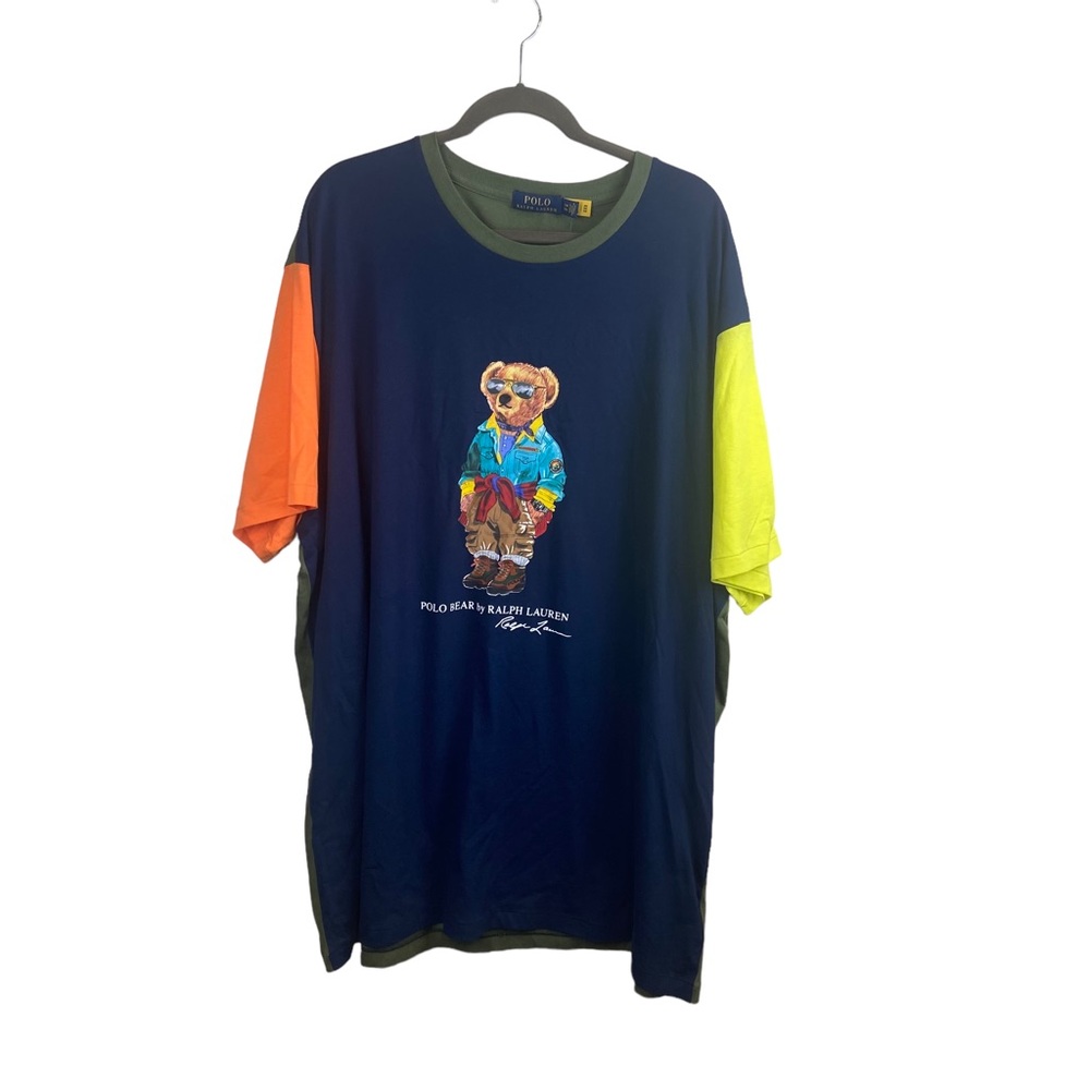 Polo by Ralph Lauren Short Sleeve Color Block Men’sT-shirt Size 3XB